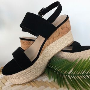 Sold    coconuts by matisse Black sandals, Siz.6.5
